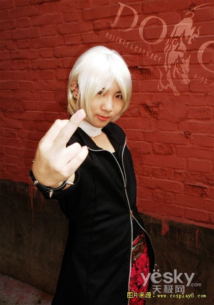 《狗-DOGS-》白发＋眼罩君COSPLAY