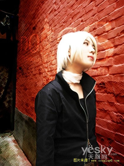 《狗-DOGS-》白发＋眼罩君COSPLAY