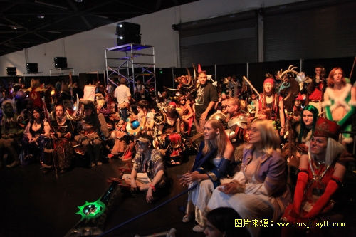 暴雪大会Cosplay部分的现场图片