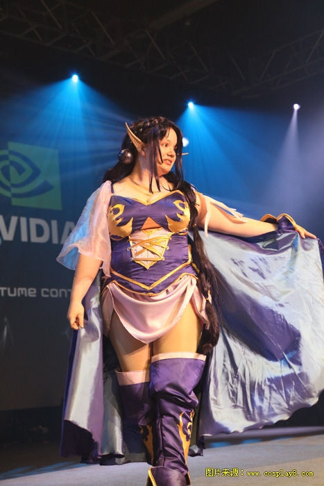 暴雪大会Cosplay部分的现场图片