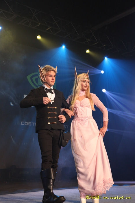 暴雪大会Cosplay部分的现场图片