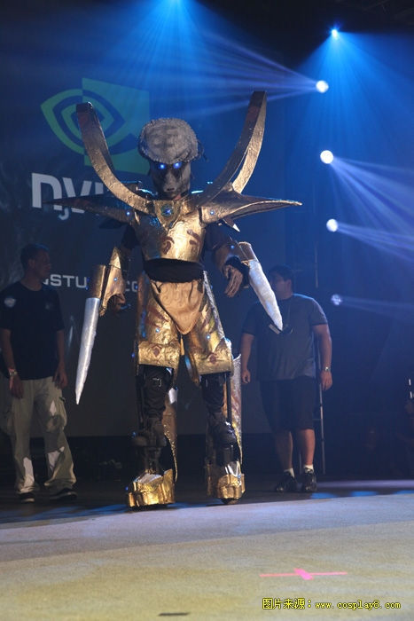 暴雪大会Cosplay部分的现场图片