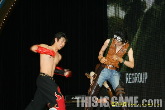 韩国年度Xbox360邀请赛COSPLAY照