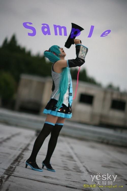 沙古《VOCALOID》初音COSPLAY(4)