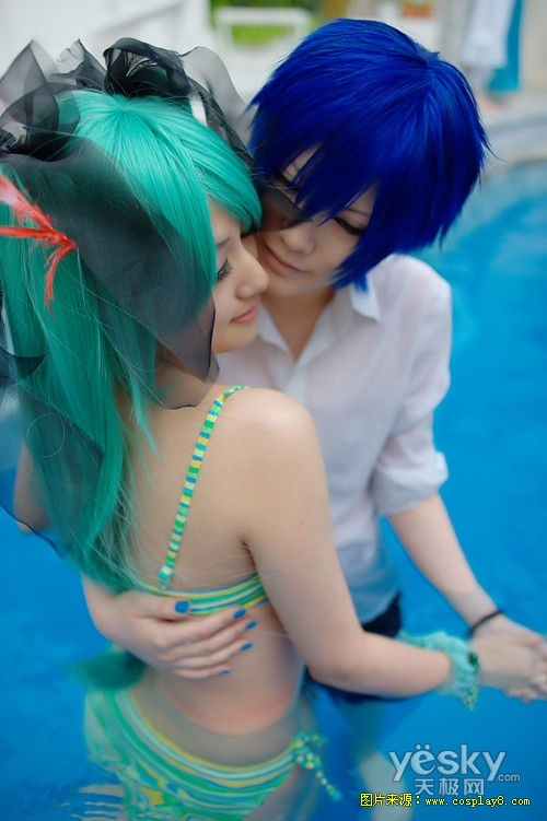 沙古《VOCALOID》初音COSPLAY(4)