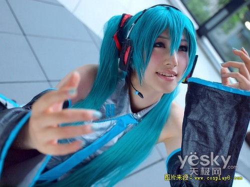 沙古《VOCALOID》初音COSPLAY(4)
