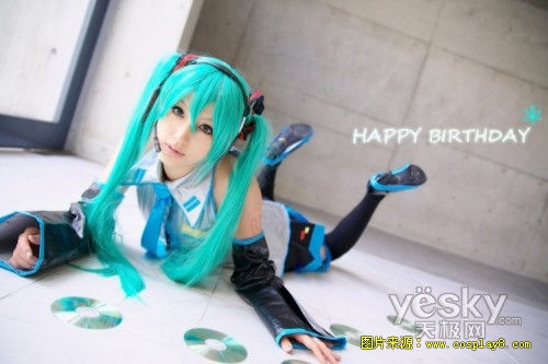 沙古《VOCALOID》初音COSPLAY(4)