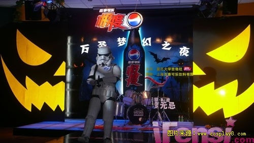 百事极度万圣梦幻夜 cosplay充斥神秘气氛