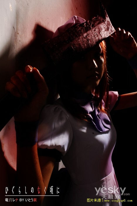 哀酱《寒蝉鸣泣之时》龙宫礼奈COSPLAY