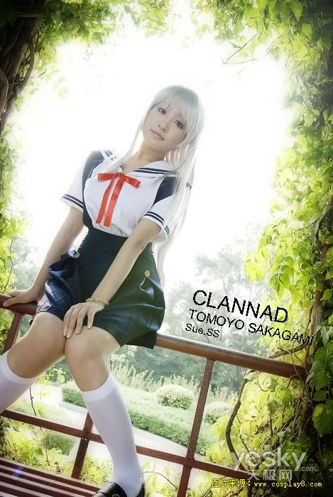 哀酱《CLANNAD》古河渚VS坂上智代COSPLAY