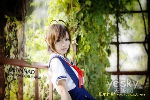 哀酱《CLANNAD》古河渚VS坂上智代COSPLAY