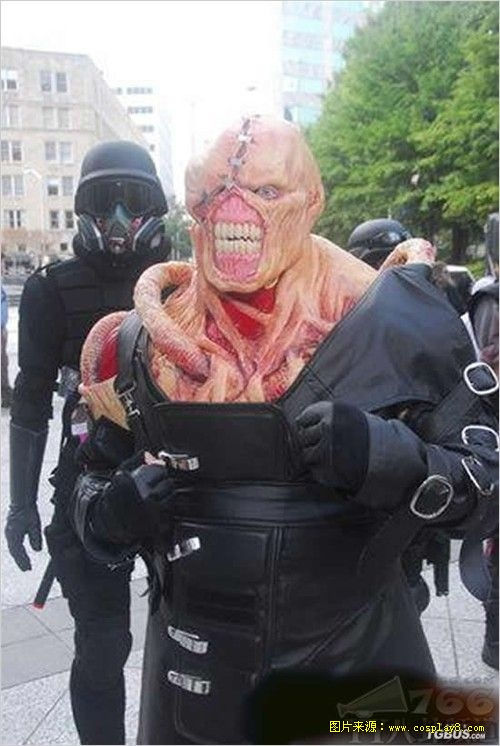 牛人玩家分享!恐怖生化危机COSPLAY图