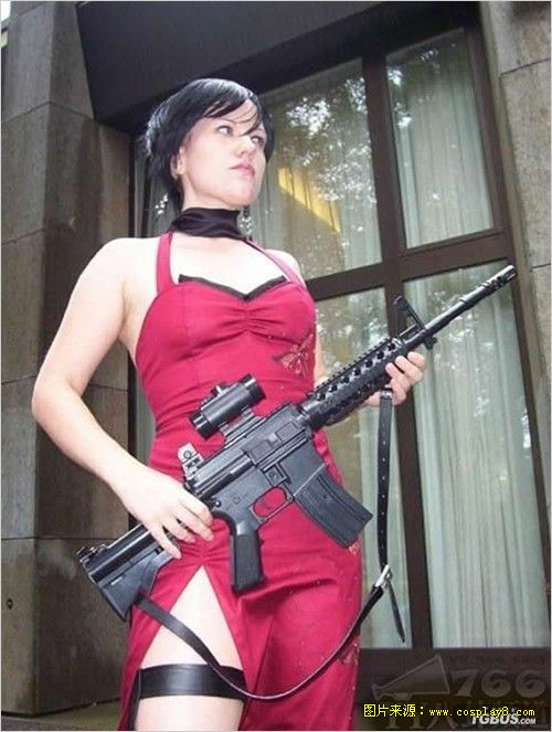 牛人玩家分享!恐怖生化危机COSPLAY图