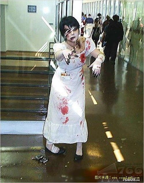 牛人玩家分享!恐怖生化危机COSPLAY图