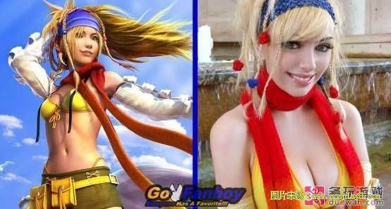 最终幻想系列五位最性感女神 低胸装不敌迷你裙