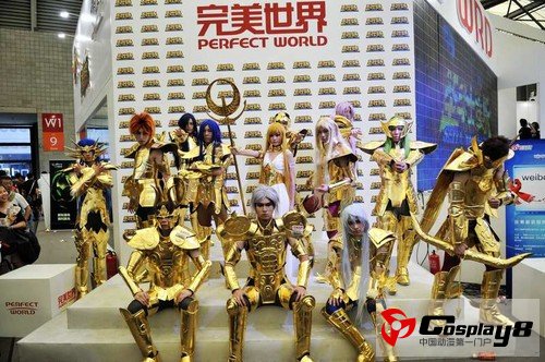 《圣斗士》Cosplay coser轮番上阵完美展台