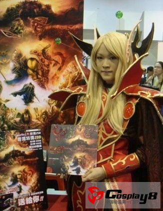 台湾动漫展上的魔兽玩家超帅COSPLAY鉴赏