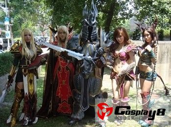 台湾动漫展上的魔兽玩家超帅COSPLAY鉴赏