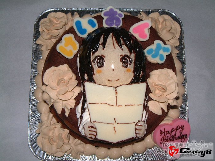 《轻音》中人气最高角色秋山澪生日快乐