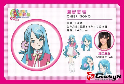 《AKB0048》声优及动画人设全公开