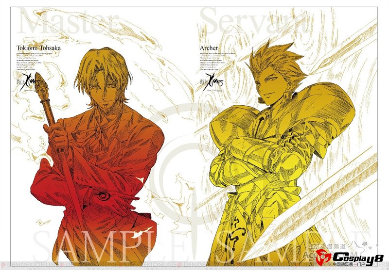 《Fate/Zero》奉上全部七个阵营的铅笔稿插图