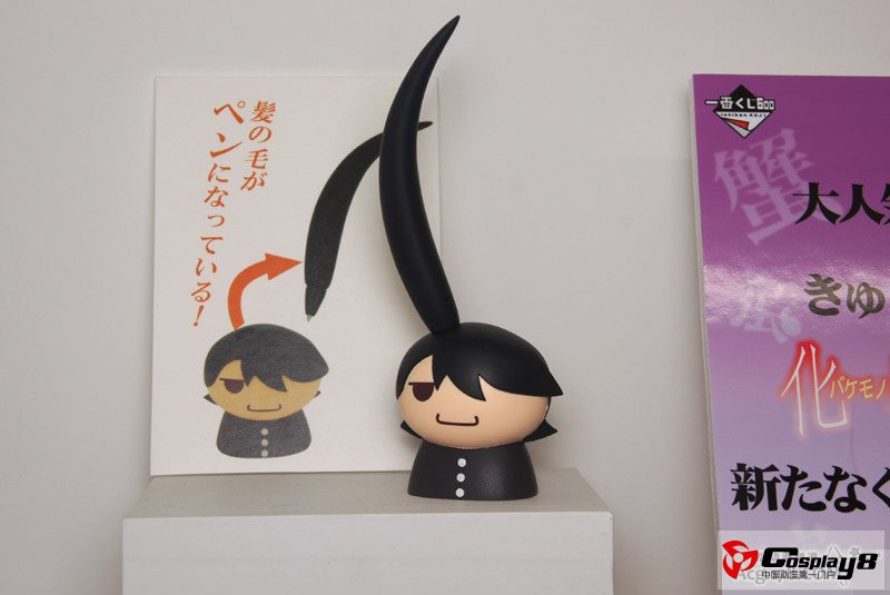 知名玩具商万代展出《伪物语》赠品