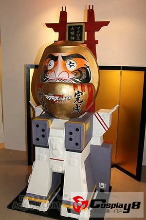 30周年纪念 超时空要塞博览会展出女武神战机模型