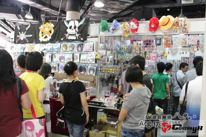 YACA五一漫展现场周边与摊位巡游