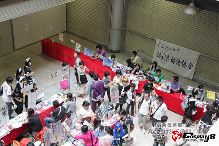 YACA五一漫展现场周边与摊位巡游