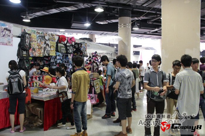 YACA五一漫展现场周边与摊位巡游