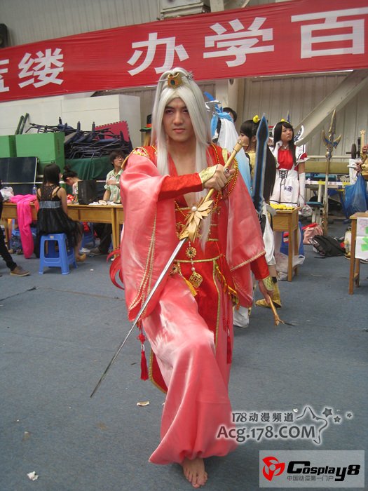 第9届金龙奖COSPLAY全国大赛陕西分赛区现场