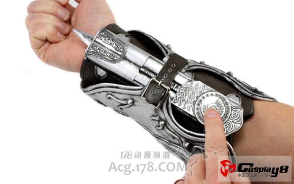 《刺客信条2《高还原武器周边Ezio的袖剑将发售