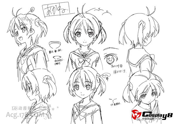 动画《Vividred Operation》人设图和场景设定