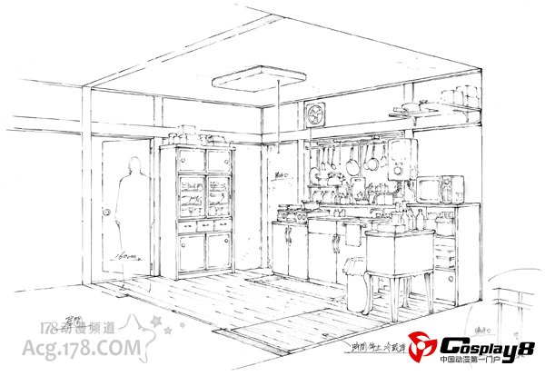 动画《Vividred Operation》人设图和场景设定