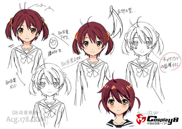 动画《Vividred Operation》人设图和场景设定