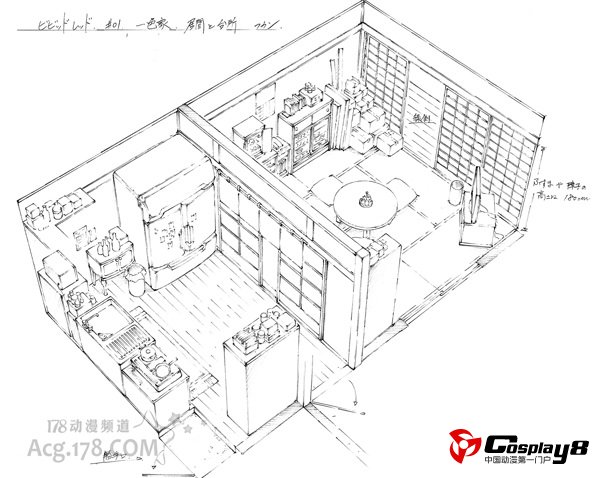 动画《Vividred Operation》人设图和场景设定