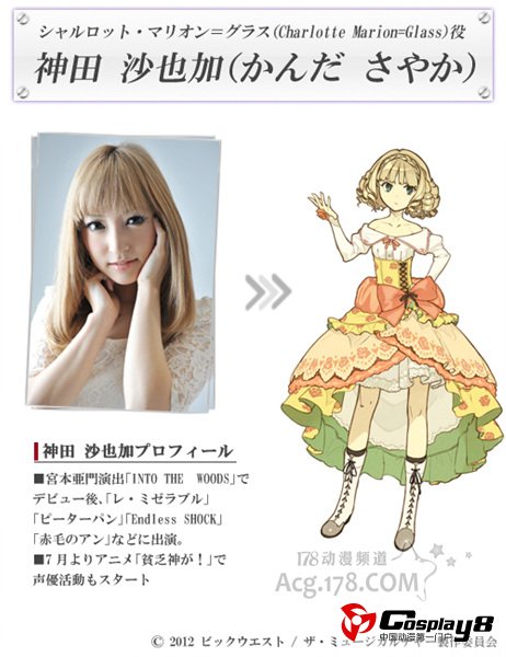 舞台剧《Macross The Musicalture》人设&演员信息