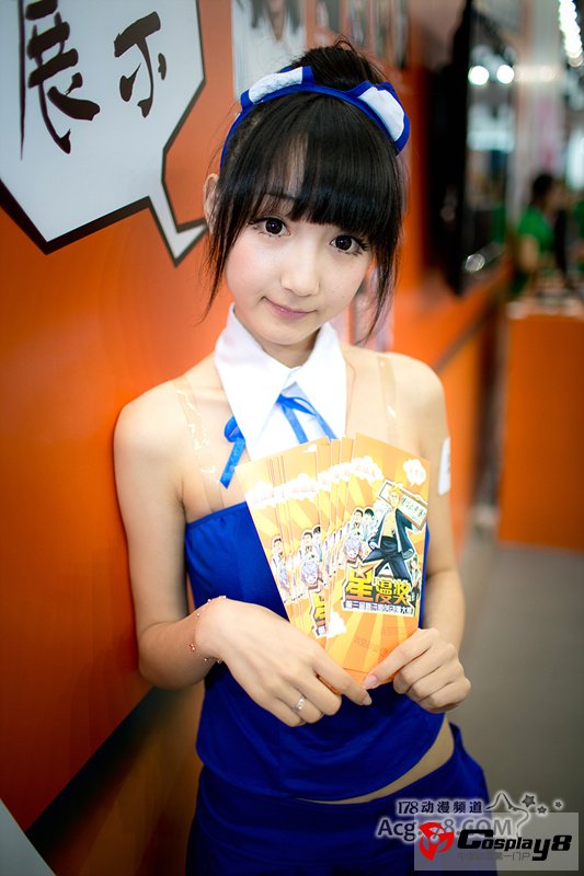 CCG2012现场萌Coser与美ShowGirl们大比拼！