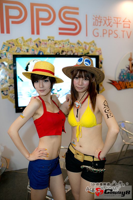 CCG2012现场萌Coser与美ShowGirl们大比拼！