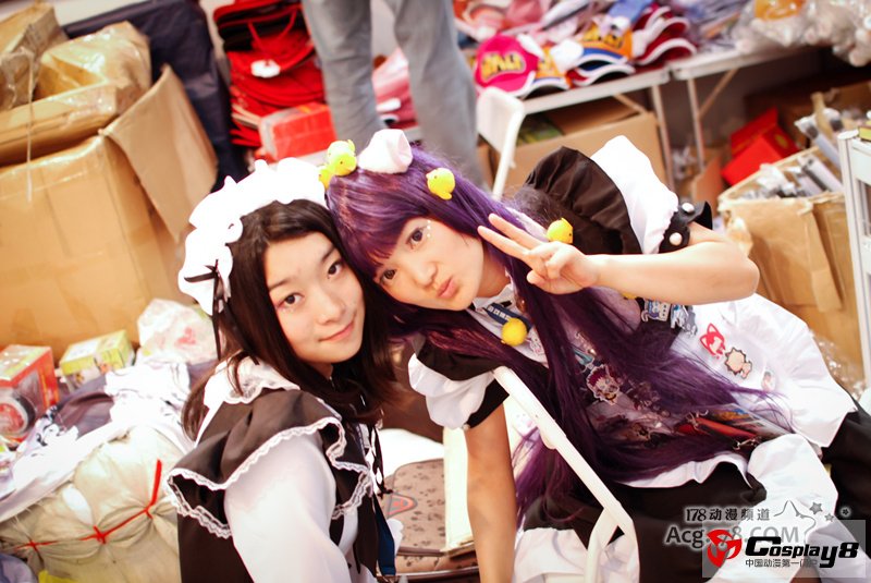 CCG2012现场萌Coser与美ShowGirl们大比拼！