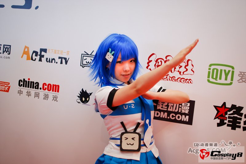 CCG2012现场萌Coser与美ShowGirl们大比拼！