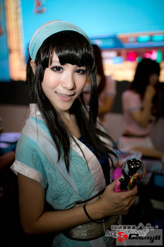 CCG2012现场萌Coser与美ShowGirl们大比拼！