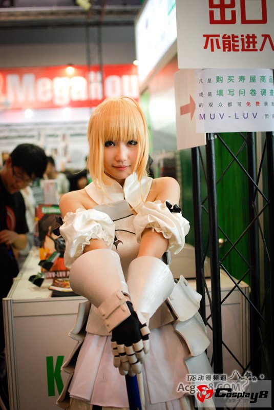 CCG2012现场萌Coser与美ShowGirl们大比拼！
