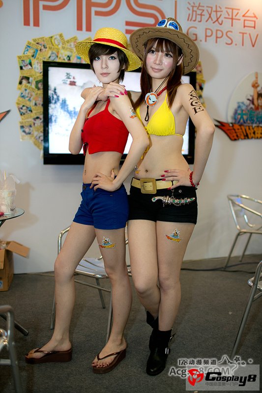 CCG2012现场萌Coser与美ShowGirl们大比拼！