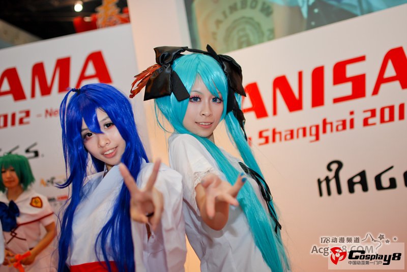 CCG2012现场萌Coser与美ShowGirl们大比拼！