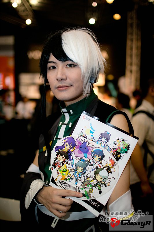 CCG2012现场萌Coser与美ShowGirl们大比拼！