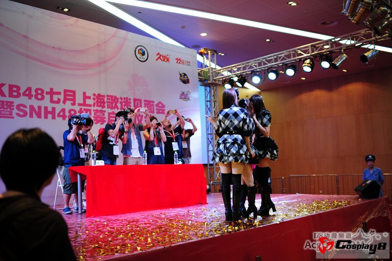 日本国民偶像天团AKB48成员见面会