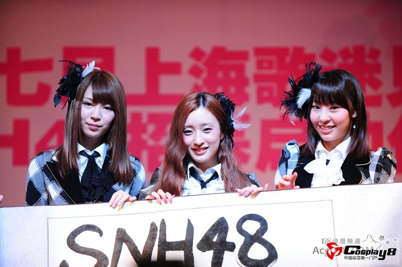 日本国民偶像天团AKB48成员见面会