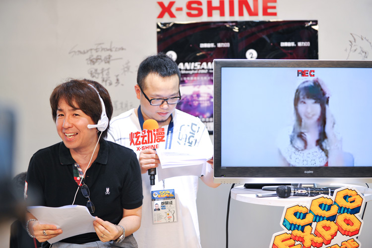 ANISAMA IN SHANGHAI 2012展台接待数万游客