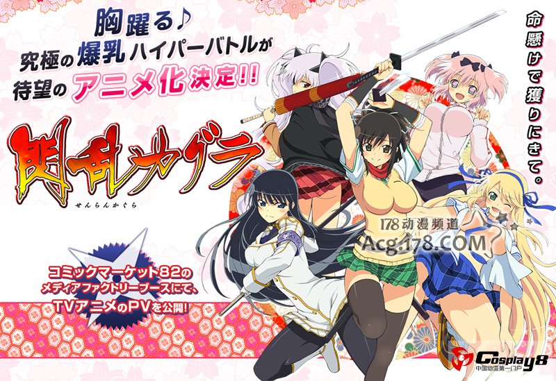 游戏《闪乱神乐：少女们的幻影》决定动画化